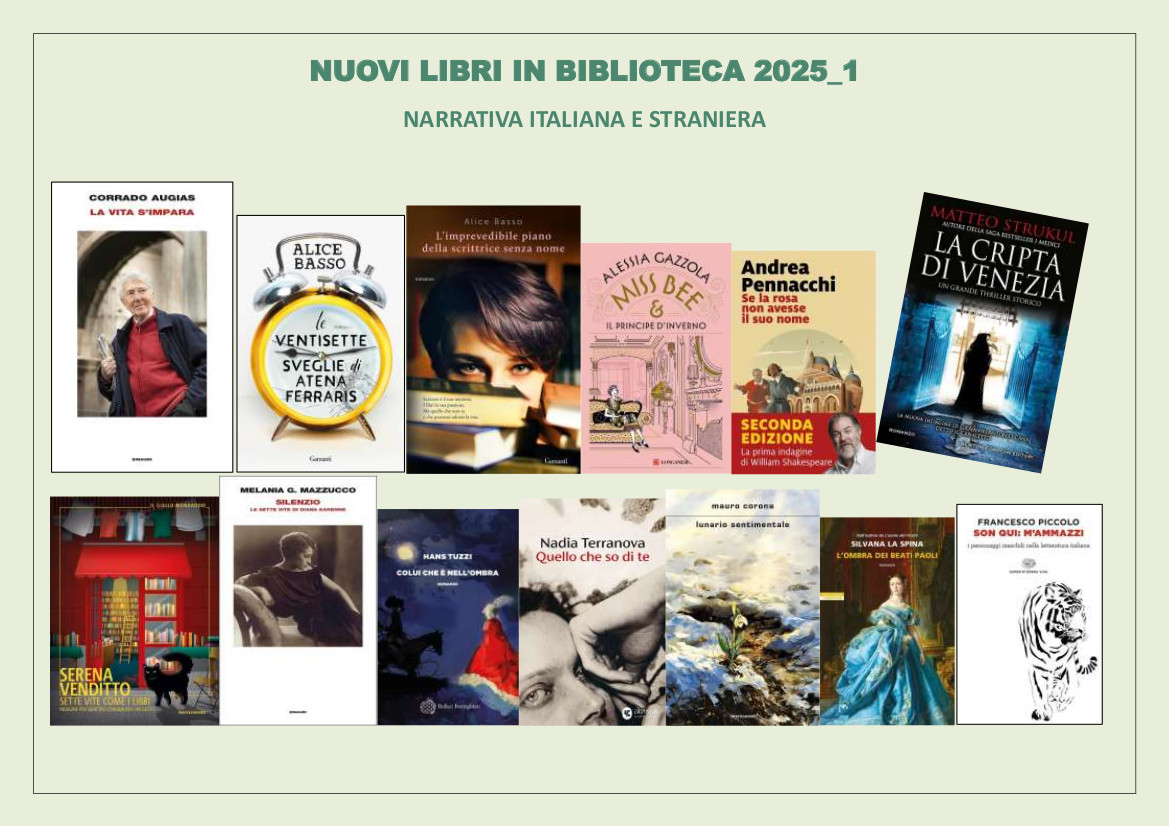 NUOVI LIBRI IN BIBLIOTECA 2025 A1